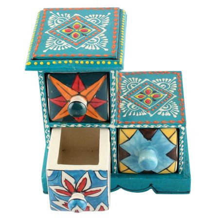 Spice Box Masala Rack Container Gift Items 